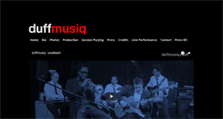 Desktop Screenshot of duffmusiq.com